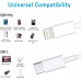 USB C to Lightning Cable 3Pack 6FT [MFi Certified] iPhone Fast Charger Cable USB-C Power Delivery Charging Cord for iPhone 14/13/12/11/XS/XR/X/8/iPad, White