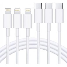 USB C to Lightning Cable 3Pack 3FT [MFi Certified] iPhone Fast Charger Cable USB-C Power Delivery Charging Cord for iPhone 13/12/12 PRO Max/12 Mini/11/11PRO/XS/Max/XR/X/8/8Plus/iPad, White